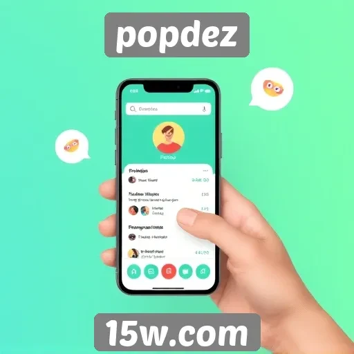 Interface do usuário do Popdez é moderna