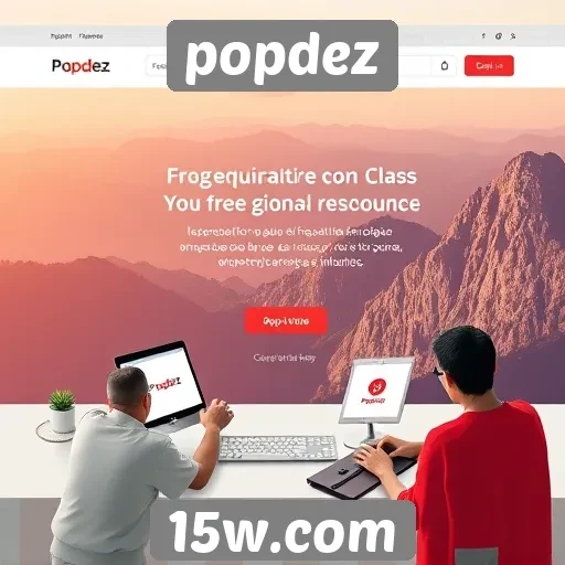 Navegação e usabilidade do site popdez
